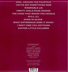 The Smiths - 180 Gram Vinyl - Back Cover