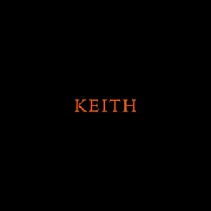 Keith - Orange & Black W/ Splatter Vinyl - Back Cover