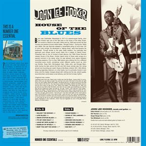 House of the Blues - 180g - Back Cover