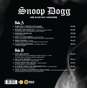 Me and My Homies - Back Cover