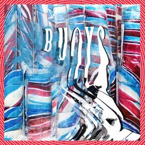 Buoys - 2 Colour Marbled Heavyweight 12 Vinyl (Red & White) - Cover